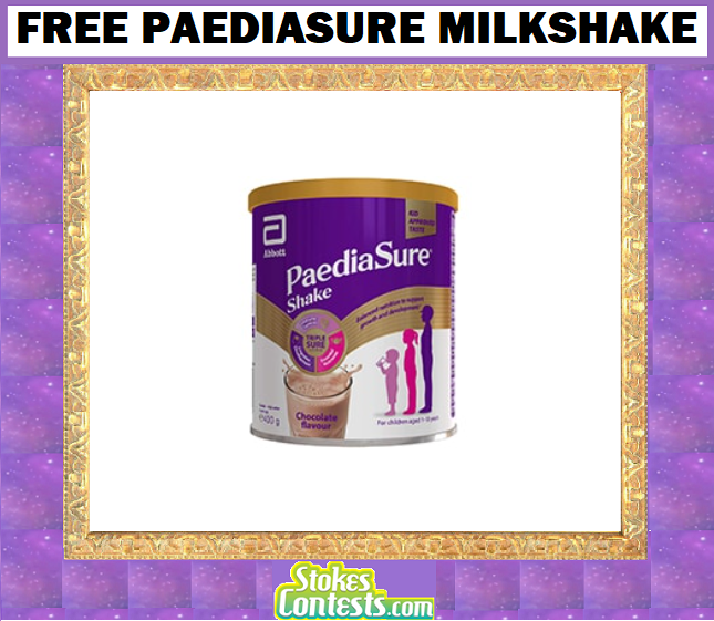Image FREE PaediaSure MilkShake