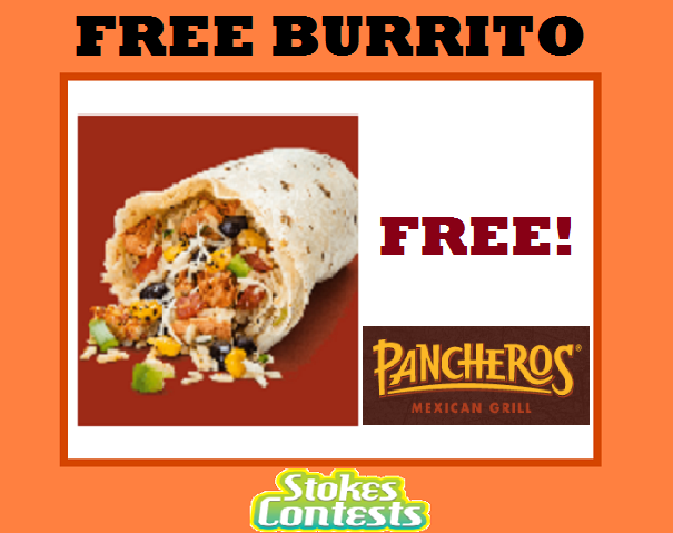 Image FREE Burrito at Pancheros Mexican Grill