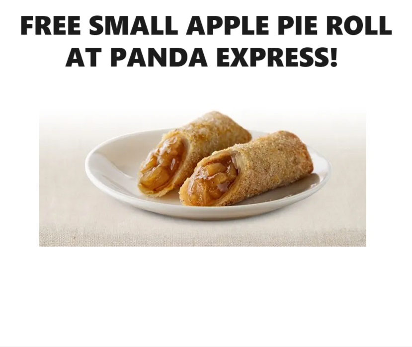 Image FREE Small Apple Pie Roll at Panda Express