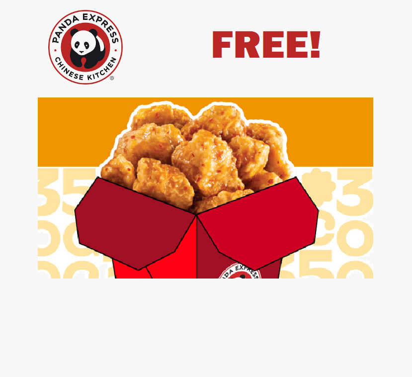 Image FREE Gift from Panda Express