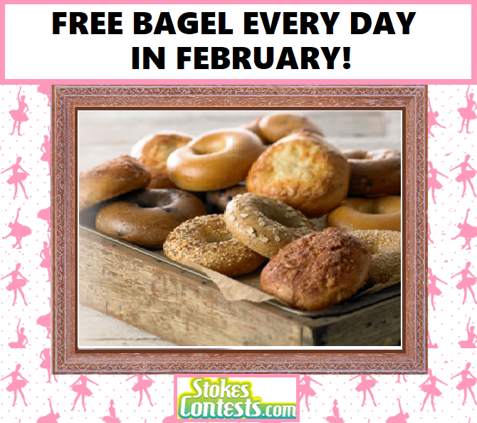 Image FREE Bagel EVERY DAY in February! @Panera Bread