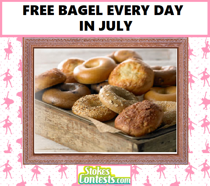 Image FREE Bagel Every Day in July! @Panera Bread