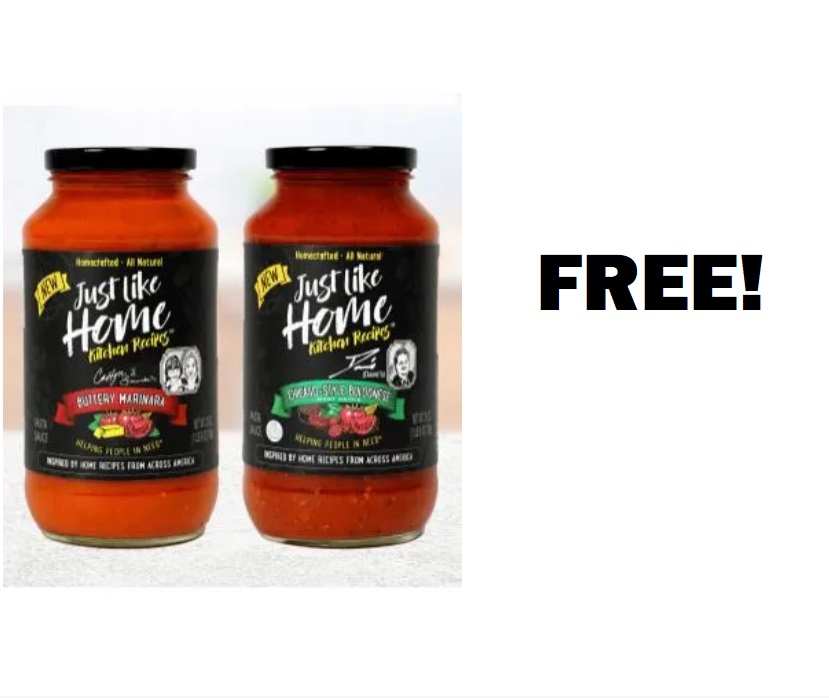 Image FREE All-Natural Homecrafted Pasta Sauce