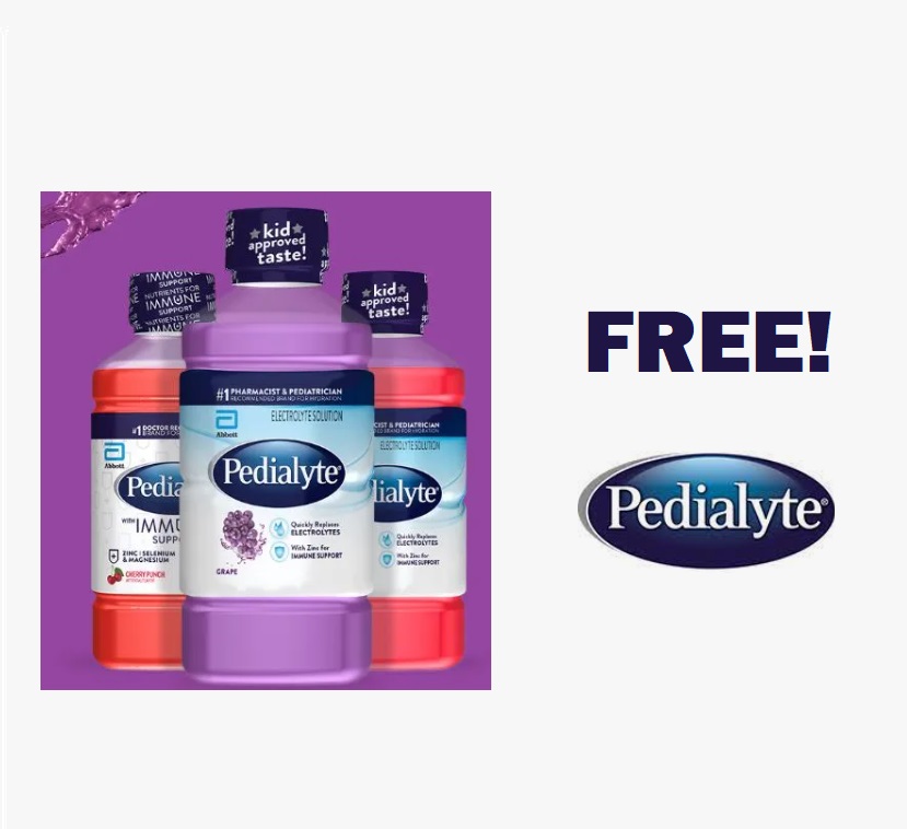 Image FREE Liter Of Pedialyte Electrolyte Drink