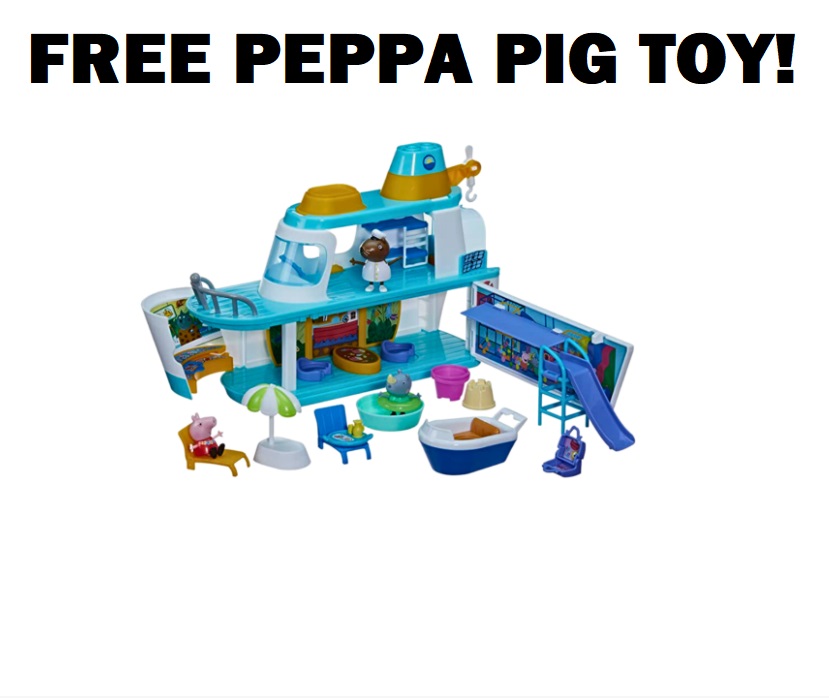 Image FREE Peppa Pig Cruise Ship Toy