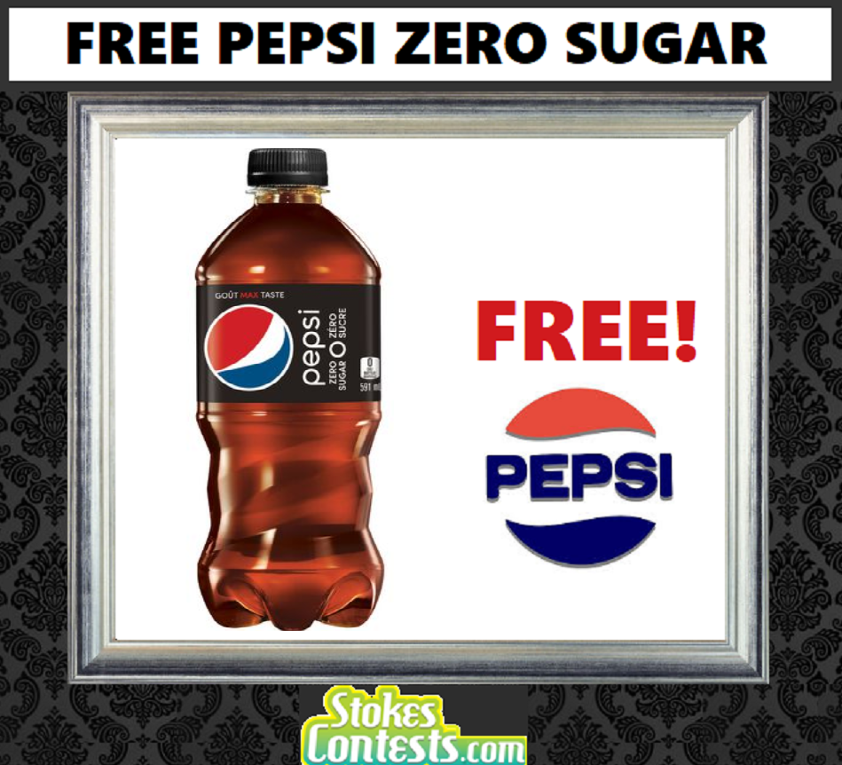 Image FREE 591ml Pepsi Zero Sugar