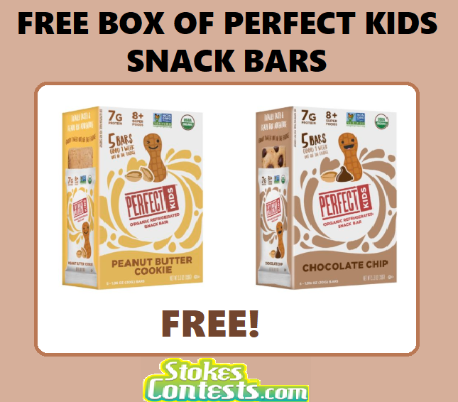 Image FREE BOX of Perfect Kids Snack Bars