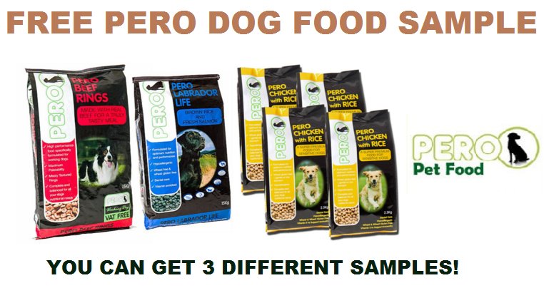 Image FREE Pero Dog Food Sample