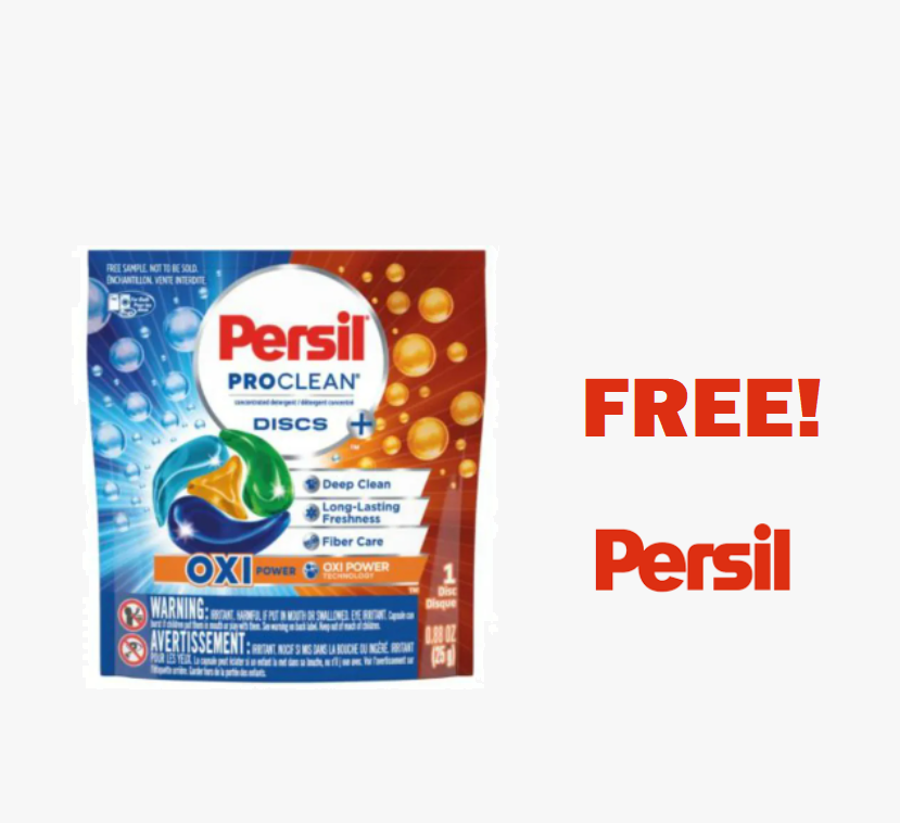 Image FREE Persil Laundy Disc