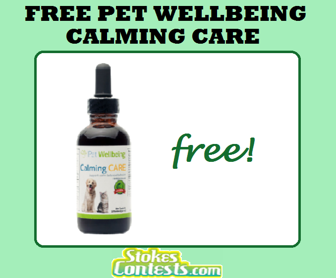 Image FREE Pet Wellbeing Calming Care