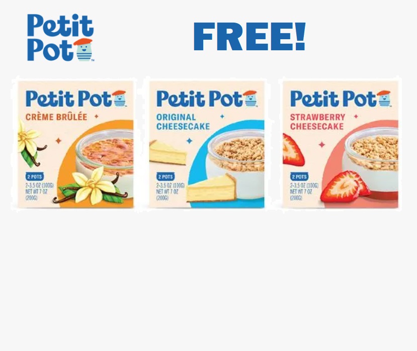 Image FREE Tote Bag, Petit Pot Desserts, Coupons, & Stickers 