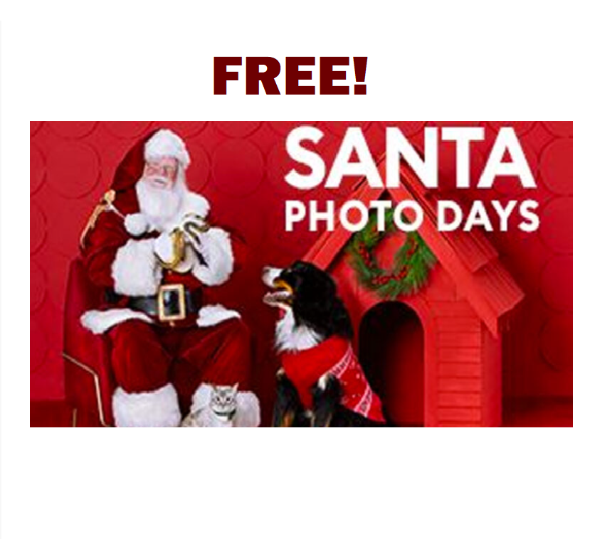 Image FREE Santa Photo & Events at PetSmart in December