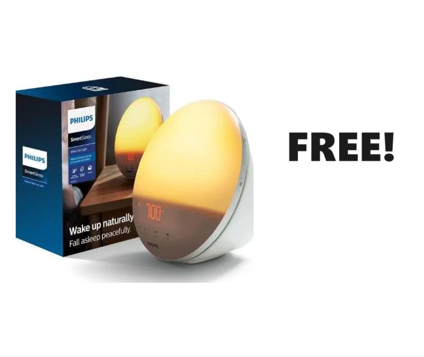 Image FREE Philips SmartSleep Wake-Up Light