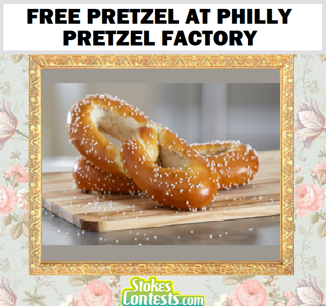 Image FREE Pretzel at Philly Pretzel Factory