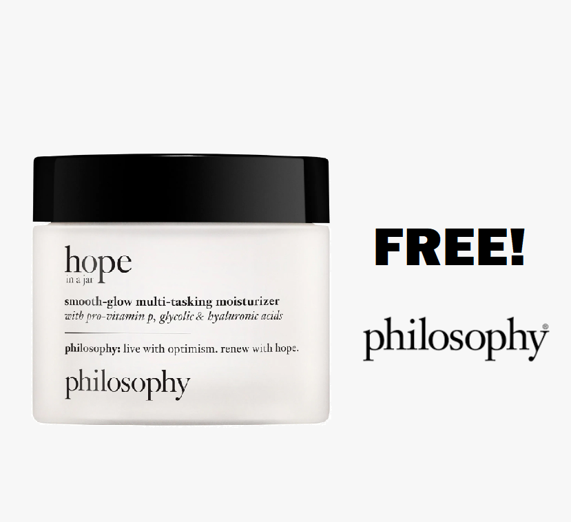 Image FREE Philosophy Hope in a Jar Smooth-Glow Multi-Tasking Moisturizer