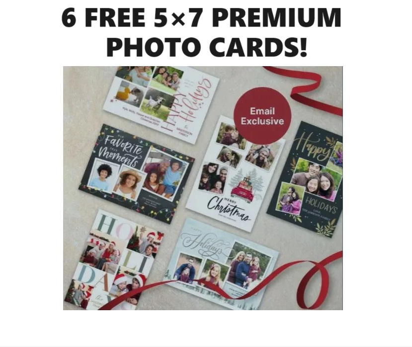 Image 6 FREE  5×7 Premium Photo Cards At Walgreens