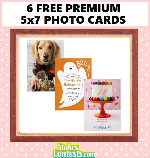 Image 6 FREE Premium 5x7 Photo Cards