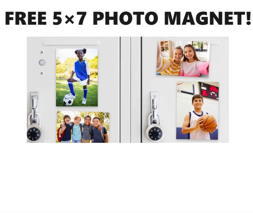 Image FREE 5×7 Photo Magnet from Walgreens