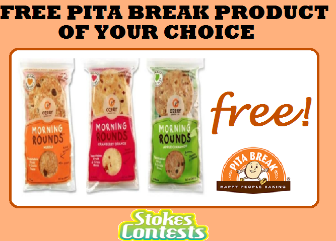 Image FREE Pita Break Product of Your Choice