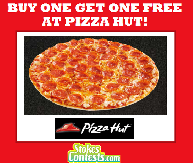 Image Buy 1 Get 1 FREE Pizza at Pizza Hut!