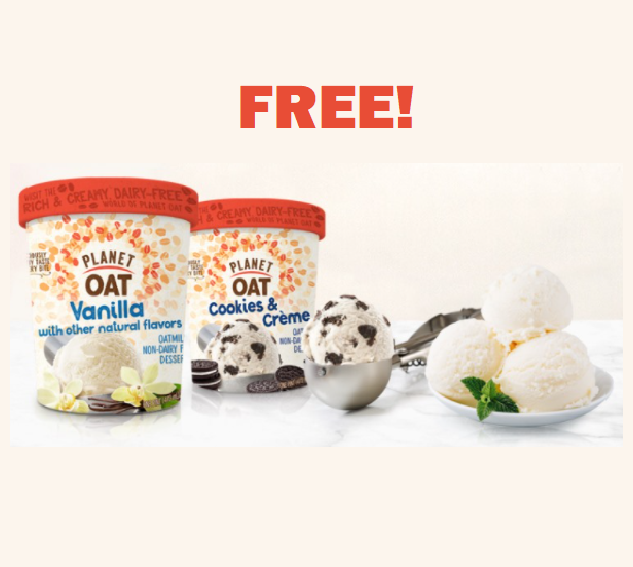 Image FREE Planet Oat 16 oz. Frozen Dessert 