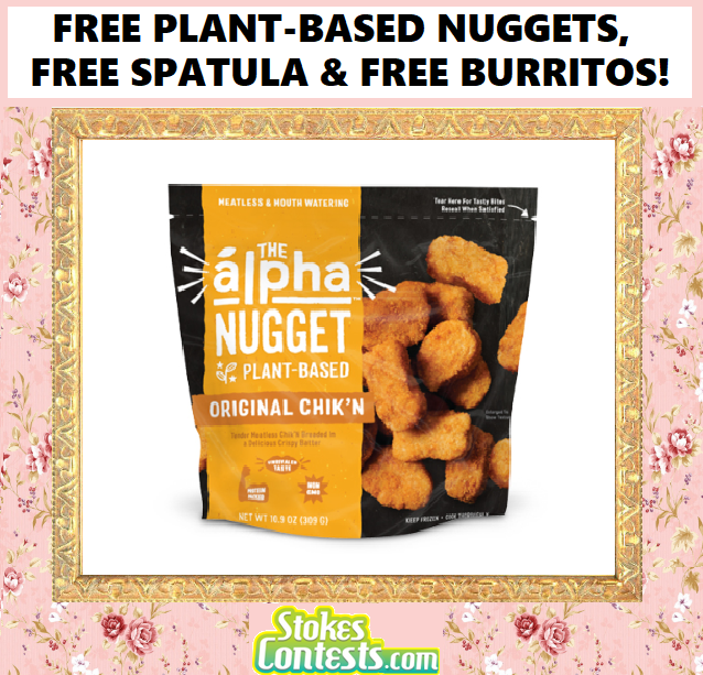 Image FREE Spatula, FREE Plant-Based Nuggets & FREE Burritos!