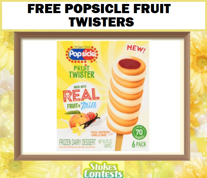 Image FREE Popsicle Fruit Twisters