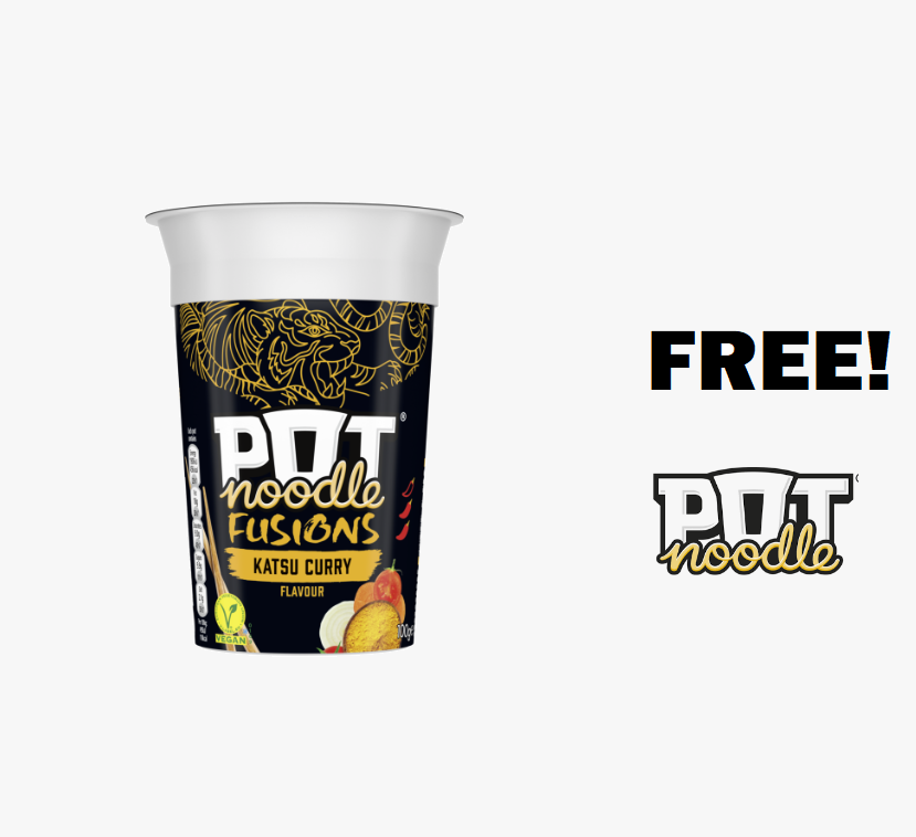 Image FREE Pot Noodles Fusions