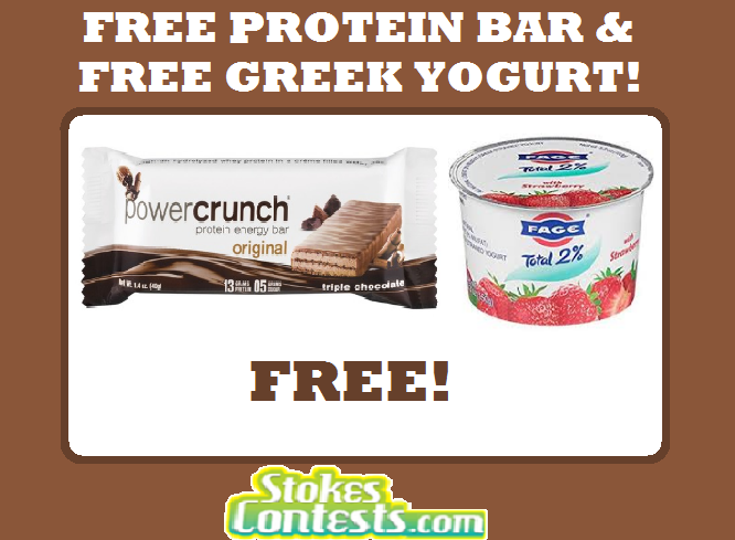 Image FREE Power Crunch Protein Energy Bars & FREE Fage Greek Yogurt! TODAY ONLY!