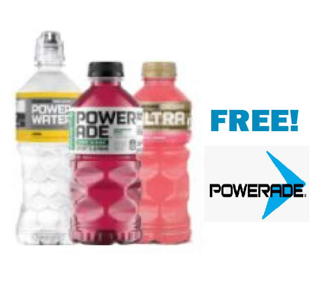 Image FREE Powerade, Powerade Ultra Or Powerwater