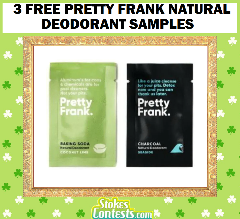 Image 3 FREE Pretty Frank Natural Deodorant Samples