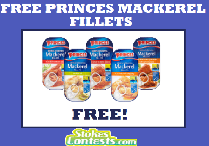 Image FREE Princes Mackerel Fillets 