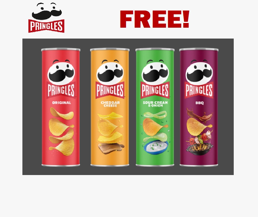 Image FREE Can of Pringles