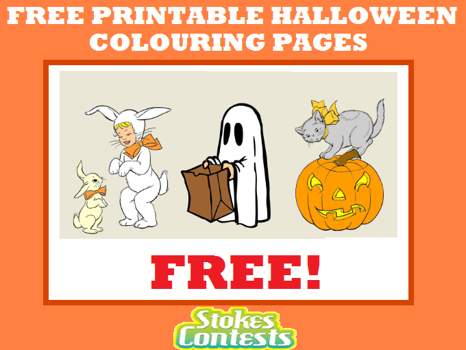 Image FREE Printable Halloween Colouring Pages