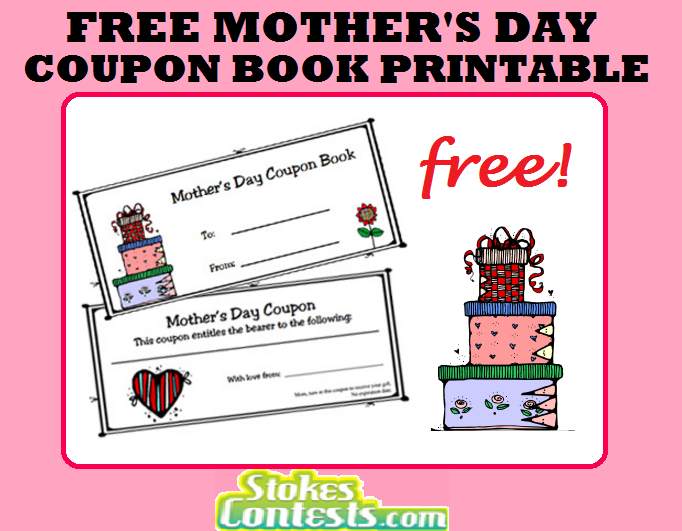 Image FREE Mother's Day Coupon Book Printables