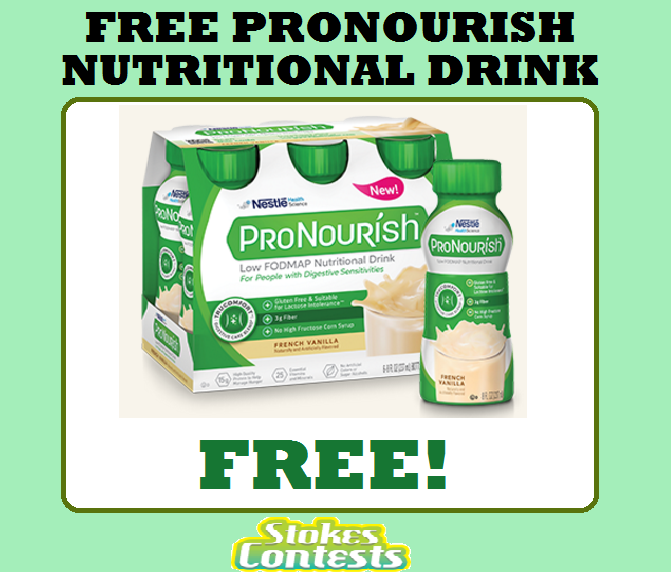 Image FREE ProNourish Nutritional Drink