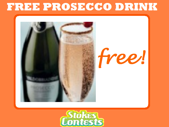 Image FREE Prosecco Drink