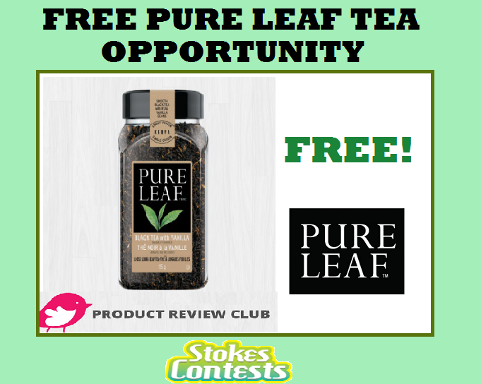 Image FREE Pure Leaf Tea Opportunity