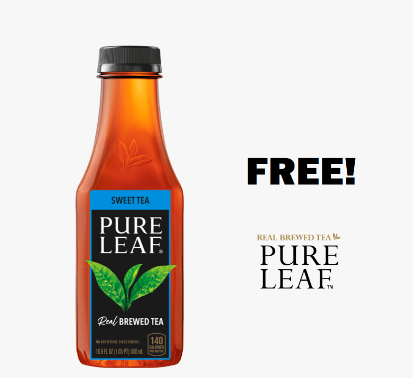 Image FREE Pure Leaf Tea!