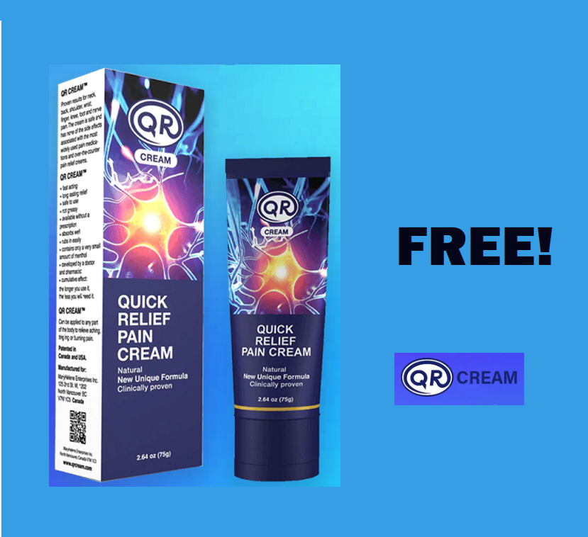 Image FREE Quick Relief Pain Cream