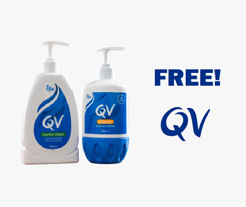 Image FREE Bottle of QV Sensitive Cream or Gentle Wash