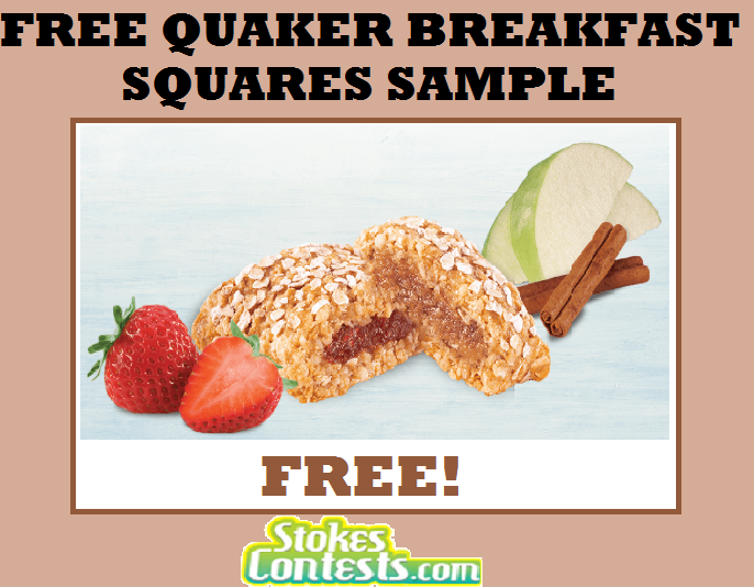 Image FREE Quaker Breakfast Squares sample