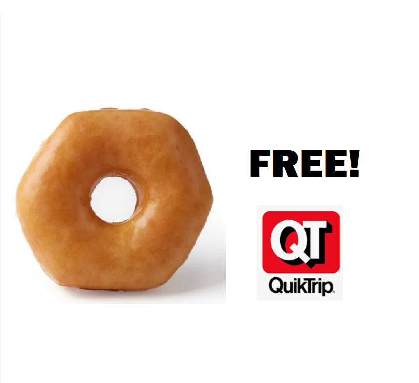 Image FREE Glazed Donut at QuikTrip! TODAY ONLY!