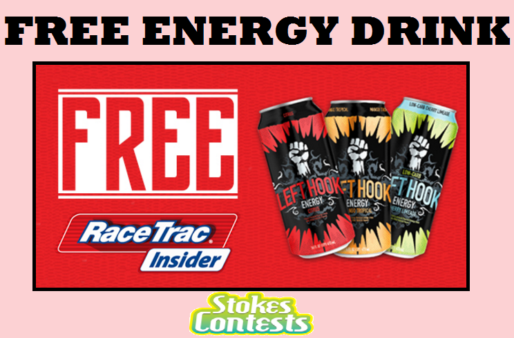 Image FREE Left Hook Energy Drink From RaceTrac