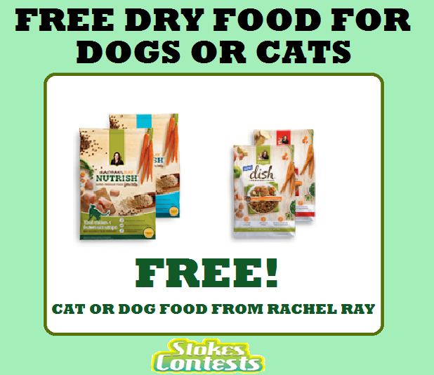 Image FREE Dry Food for Dogs or Cats Sample from Rachel Ray