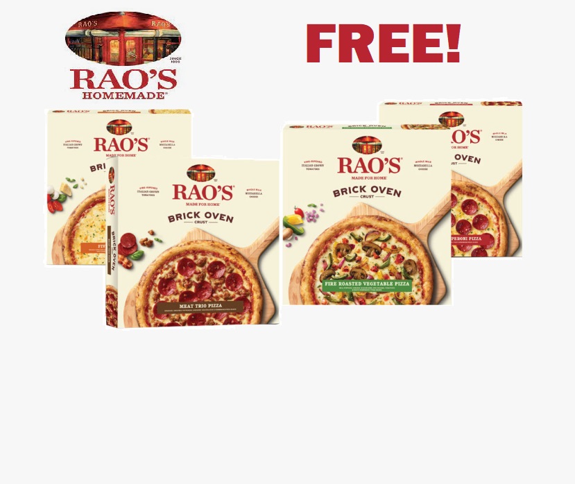 Image FREE Rao’s Made for Home Brick Oven Crust Pizza