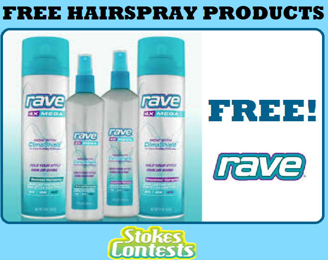 Image FREE Rave Hairspray Products