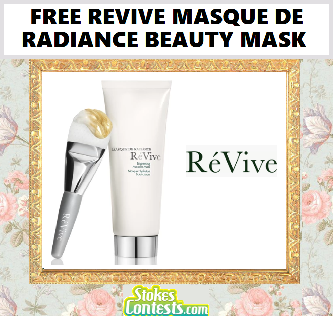 Image FREE ReVive Masque de Radiance Beauty Mask WORTH $150!