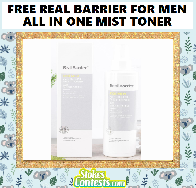 Image FREE Real Barrier for Men All in One Mist Toner