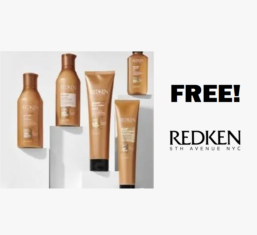 Image FREE Redken All Soft Collection With Shampoo, Conditioner, Argan Oil & Leave-In Treatment